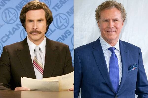 Will Ferrell, Anchorman: The Legend of Ron Burgundy, Where Are They Now
