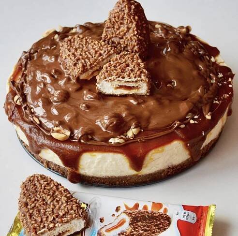 Kinder Maxi King fit nepečený dort - lifestylebrno.cz