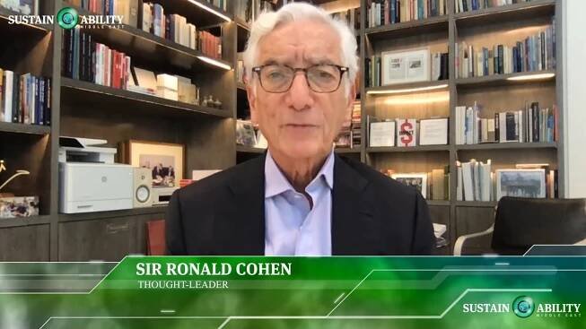 Technology will Revolutionize Ways in which we Deliver Impacts: Sir Ronald Cohen