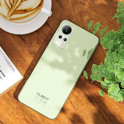 Cubot Note 30 Osmijádrový smartphone s Androidem 4 GB + 64 GB(256 GB Rozšířeno) 6,517-palcový displej 4000mAh 20MP Dual SIM