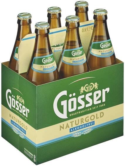 Gösser Naturgold AF vr.obal 6x0,5l