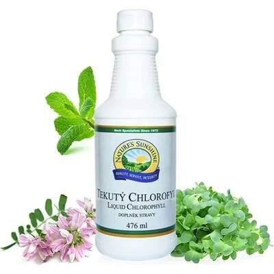 Nature's Sunshine Liquid Chlorophyll 476 ml Tekutý chlorofyl doplněk stravy