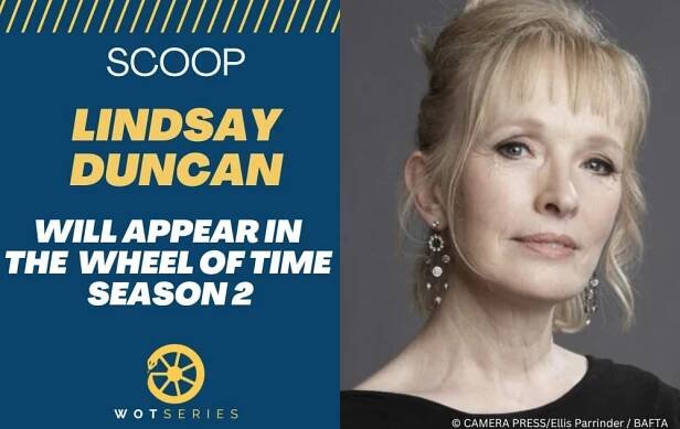 SCOOP: Lindsay Duncan Will Appear in The Wheel of Time Season 2
