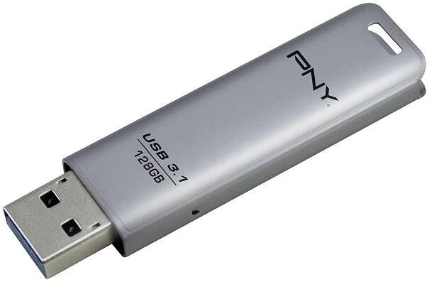 PNY Elite Steel USB flash disk 64 GB stříbrná FD64GESTEEL31G-EF USB 3.1