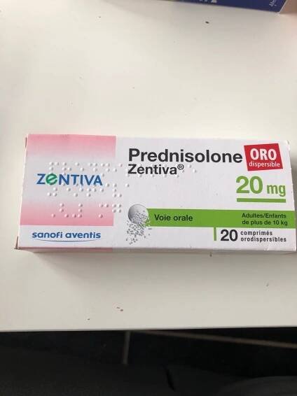 Prednisolone 20 mg cena