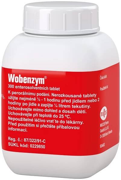 Wobenzym 300 enterosolventních tablet