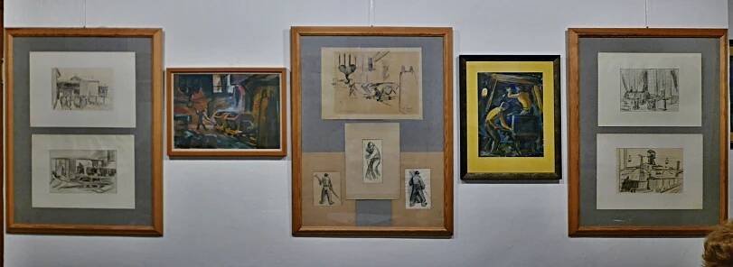 Výstava v Ateliéru představuje kladenského sochaře a malíře Ladislava Nováka