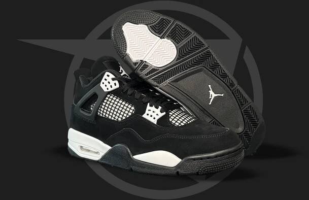 Jordan 4 Retro White Thunder