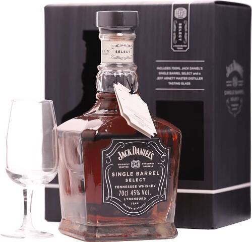 Jack Daniel's Single Barrel + 1 sklenice - Dárková balení | Svět nápojů