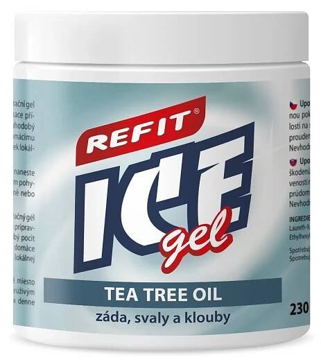 Refit Ice Masážní gel s Tea Tree Oil 230 ml