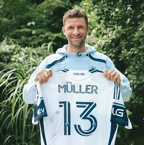 Nick Salihamidžić feels Thomas Müller will thoroughly enjoy life with the Vancouver Whitecaps