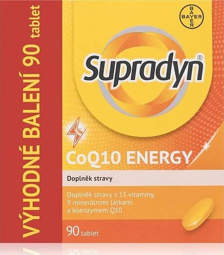 Bayer Supradyn CO Q10 Energy 90 tbl.