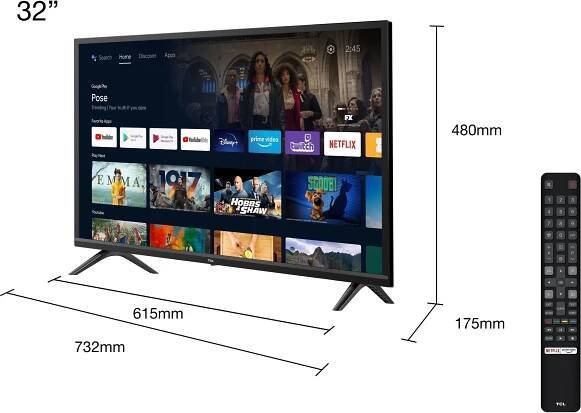 32" TCL 32S5200
