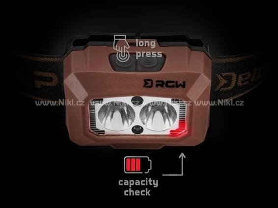 Delphin Čelová lampa RGW PRO UC