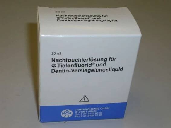 Nachtouchierlösung für Tiefenfluorid und Dentin - Versiegelungsliquid 20ml