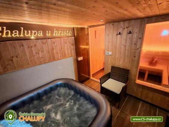 Chalupa s wellness Beskydy - Bečva - Karolinka (3M-222): CS chalupy, pronájem chaty a chalupy