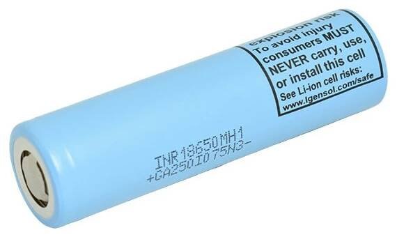 BATTERIE LI-ION BAT-ICR18650-26H/AKU 3.7 V SAMSUNG - 1.2V  9V