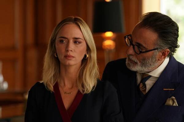Obchodníci s bolestí - Z filmu - Emily Blunt, Andy Garcia