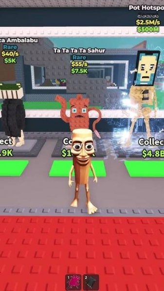 Brainrots Are Singing In Steal a Brainrot! #roblox #shorts #italianbrainrot