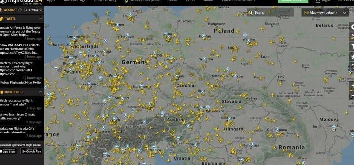 Flightradar 24 – aplikace na sledování letadel online