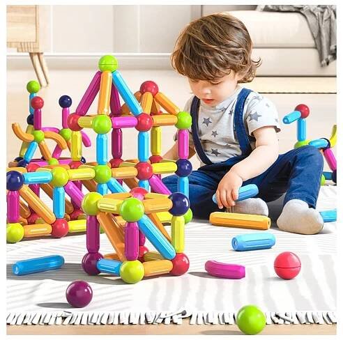 Magnetická stavebnice Magnet Sticks 66 dílků - detijezdi.cz