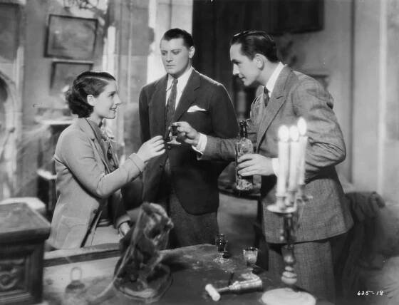 Slzy lásky - Z filmu - Norma Shearer, Ralph Forbes, Fredric March