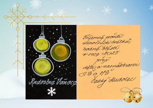 Krásné Vánoce a šťastný nový rok 2025!