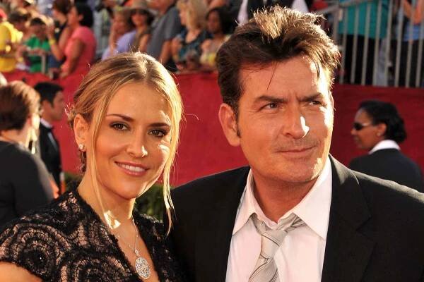 Charlie Sheen and actress Brooke Mueller