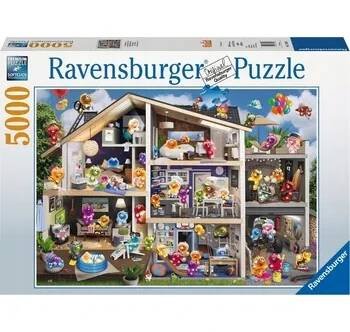 Puzzle Ravensburger 5000 dílků Dům pro panenky