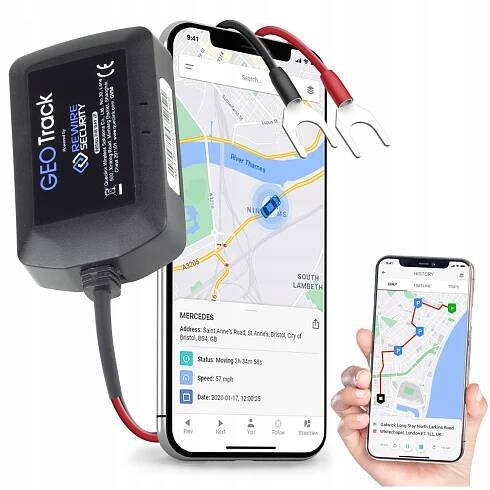 GPS Locator GEO TRACK pro auto, sledování vozidel přes WWW a telefon