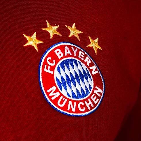 Pánská mikina adidas FC Bayern Mnichov Dark Red