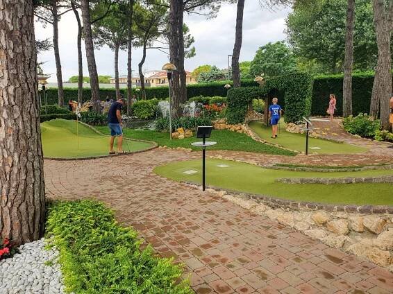 Minigolf v Marina di Venezia
