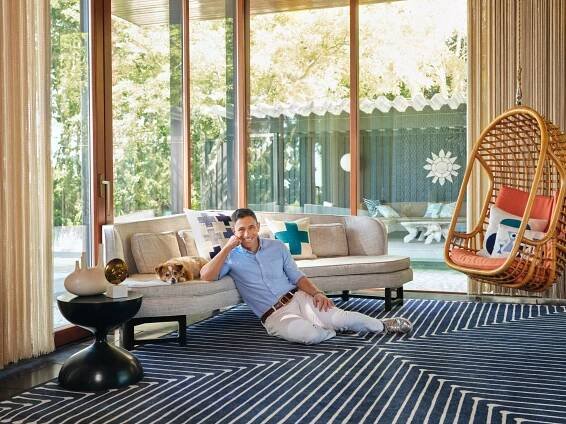Jonathan Adler X Ruggable — Saint Ronnie