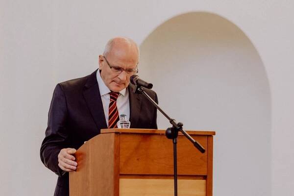 František Mikloško na inaugurácii rektora Trnavskej univerzity v Trnave 13.11.2019