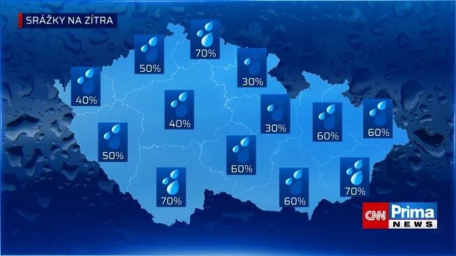Počasí 18. 4. 2024