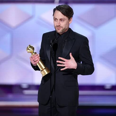Kieran Culkin Edges Out ‘Succession’ Costars to Win Best Actor at Golden Globes 2024