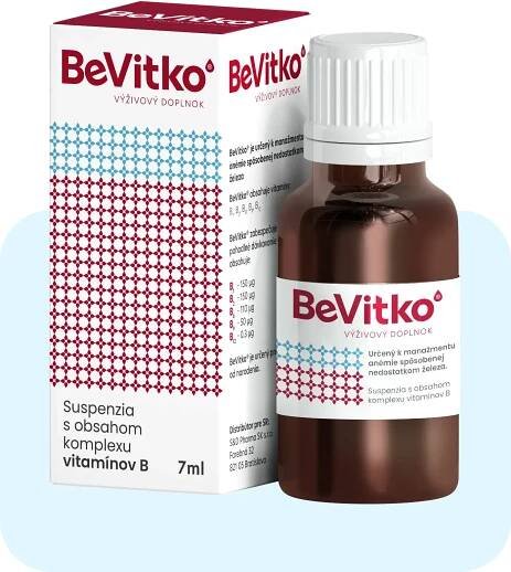 BeVitko® - suspenzia s obsahom komplexu vitmínu B