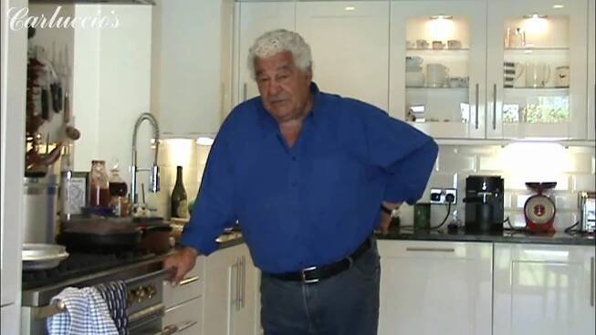 At Home with Antonio Carluccio - spaghetti alla puttanesca
