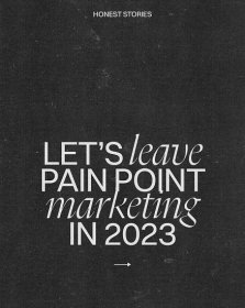 ENTER A NEW ERA: PURPOSE-DRIVEN MARKETING 😮&zwj;💨⁣
In essence, purpose-driven marketing is an approach that shifts away from the conventional emphasis on pain points, redirecting our focus to the positive outcomes and desired lifestyles that truly 
