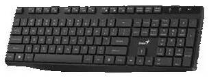 Klávesnice Genius KB-7200 Klávesnice, bezdrátová, 2,4GHz, mini USB přijímač, CZ+SK layout, černá