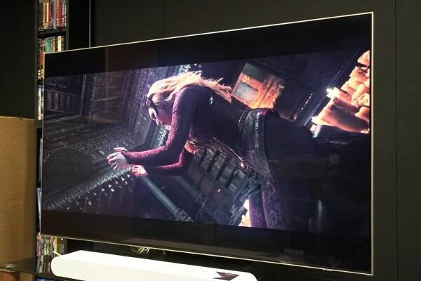 What is blooming on a TV?