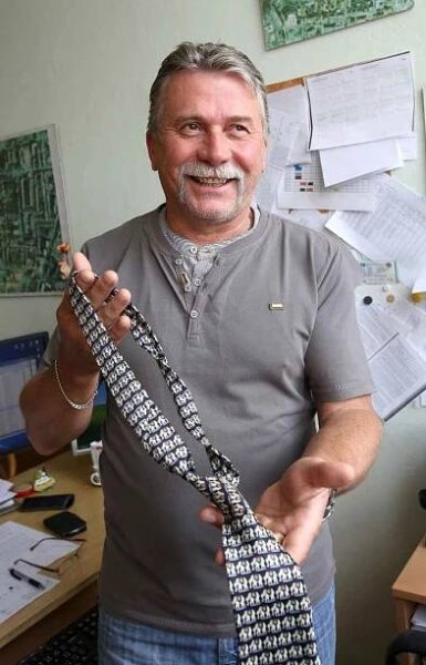 Ředitel školy a bývalý kapitán hokejové reprezentace Vladimír Caldr