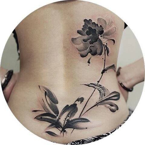 Chen Jie creates watercolor and brushstroke tattoos inspired by ancient Chinese art. | Body art tattoos, Tattoos, Beautiful tattoos