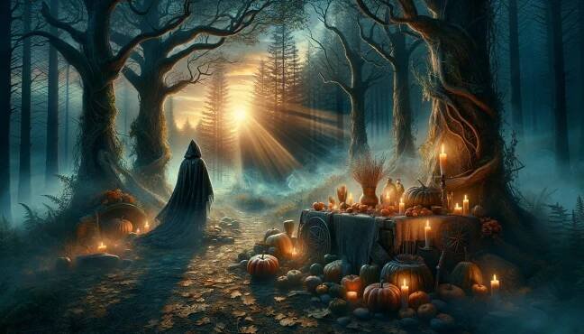 Samhain, čas mezi světy - Čarodějka Vanessa
