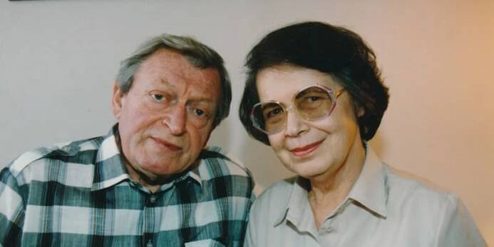 Martin Růžek s milovanou manželkou Milenou