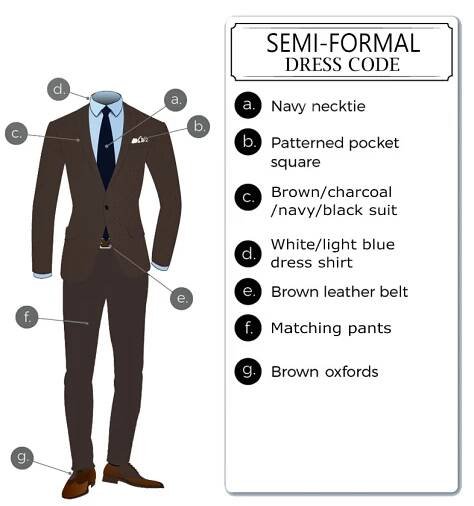 suit formality level