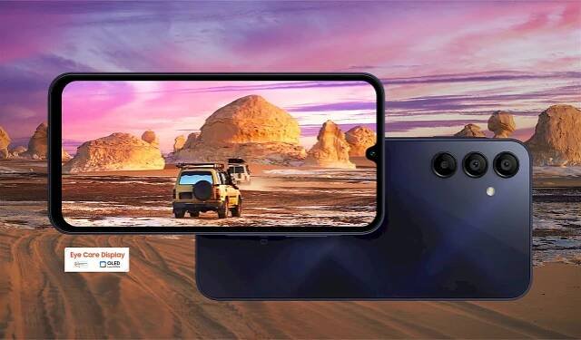 Mobilní telefon Samsung Galaxy A15 4 GB / 128 GB (SM-A155FZKDEUE) černý | DATART