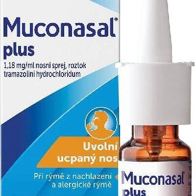 Muconasal plus nosní sprej 10ml