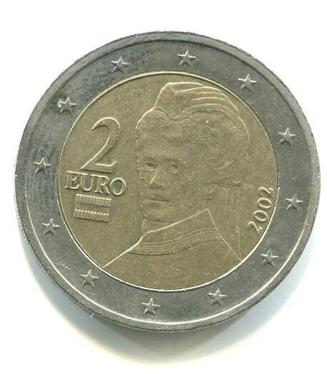 RAKOUSKO. 2 euro 2002.