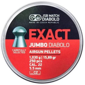 Diabolo JSB Exact Jumbo 5,50mm 250ks